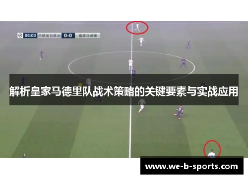 解析皇家马德里队战术策略的关键要素与实战应用